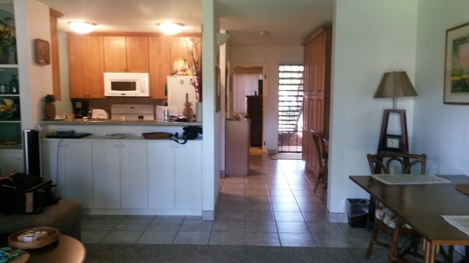 Hall has all new cabinets for plenty of storage