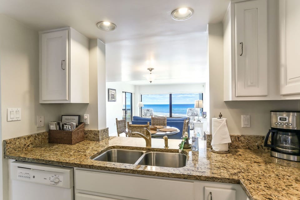 view from kitchen