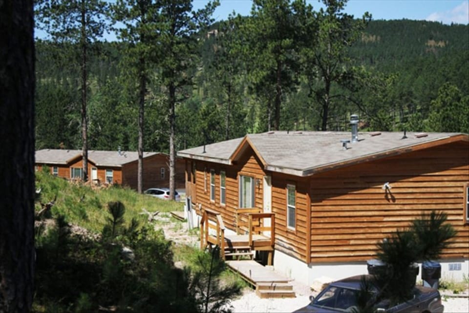 The Ponderosa with the Aspen nearby