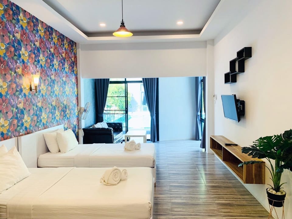 Pool Villa Twin Bed | 1 bedroom, premium bedding, down comforters, minibar