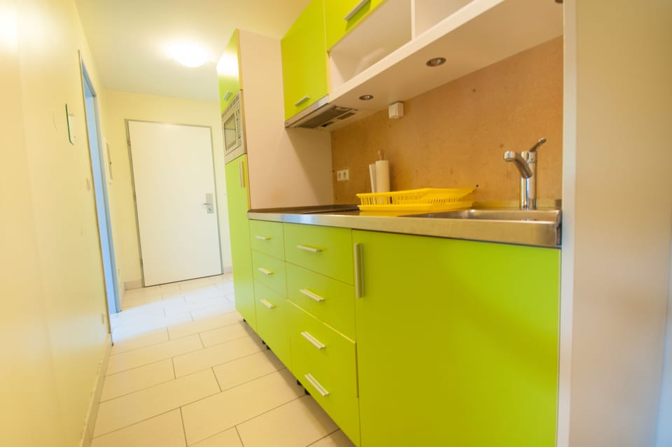 Basic Triple Room, Shared Bathroom | Shared kitchen | Full-size fridge, microwave, stovetop, cookware/dishes/utensils