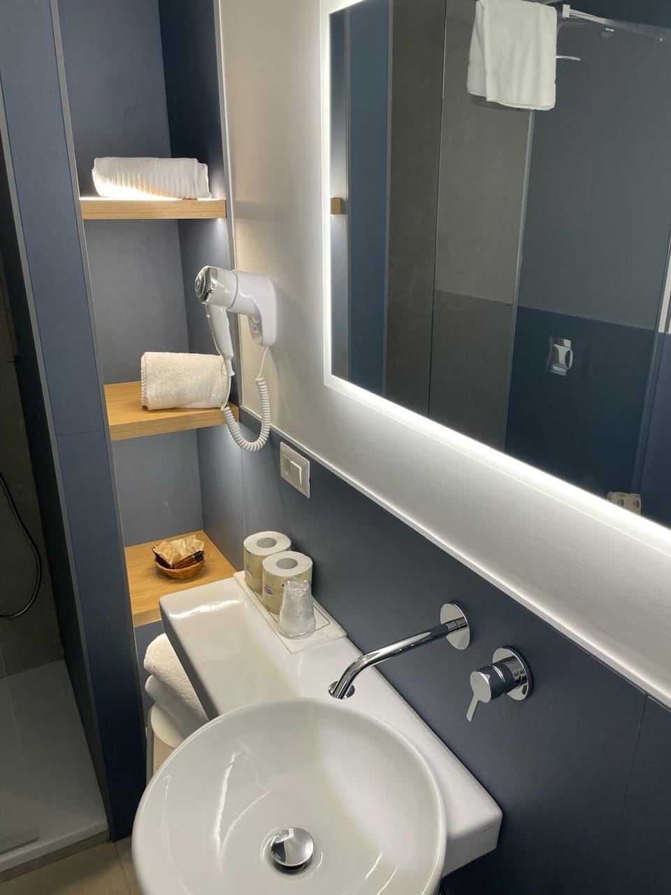 Economy Double or Twin Room | Bathroom | Shower, free toiletries, hair dryer, bidet