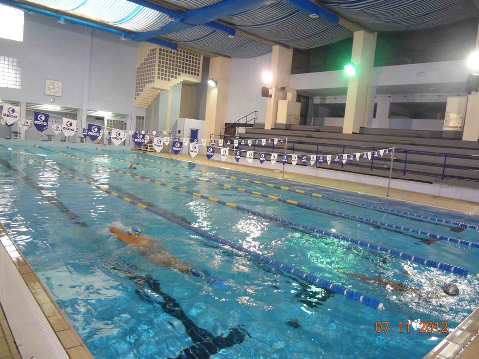 Seasonal outdoor pool