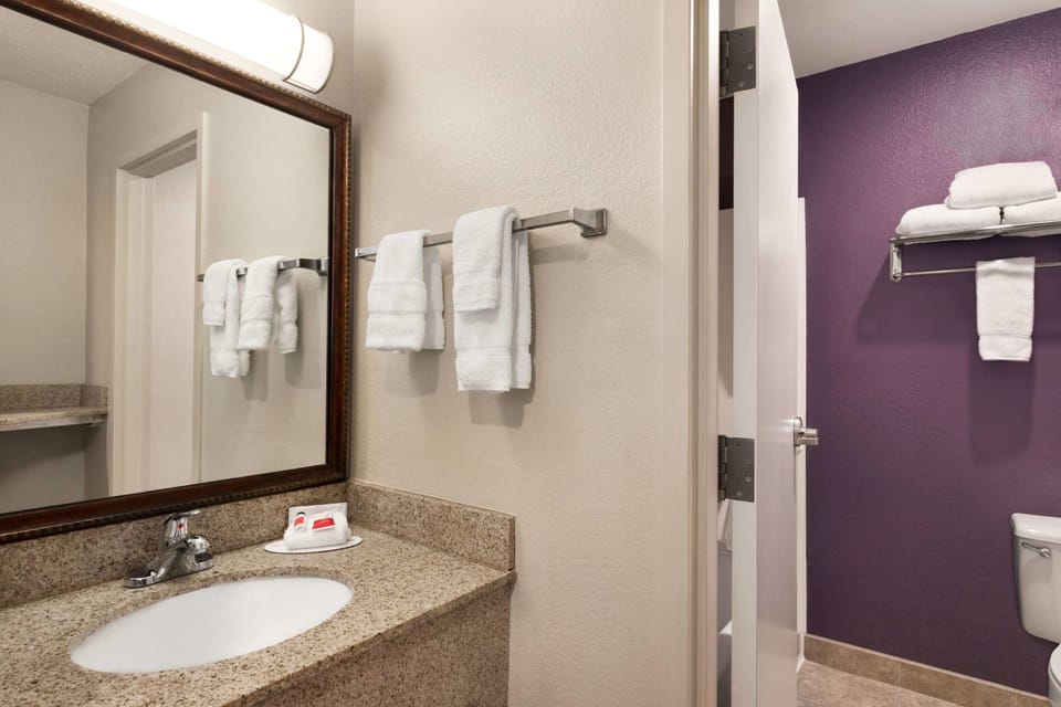 Free toiletries, hair dryer, towels, soap
