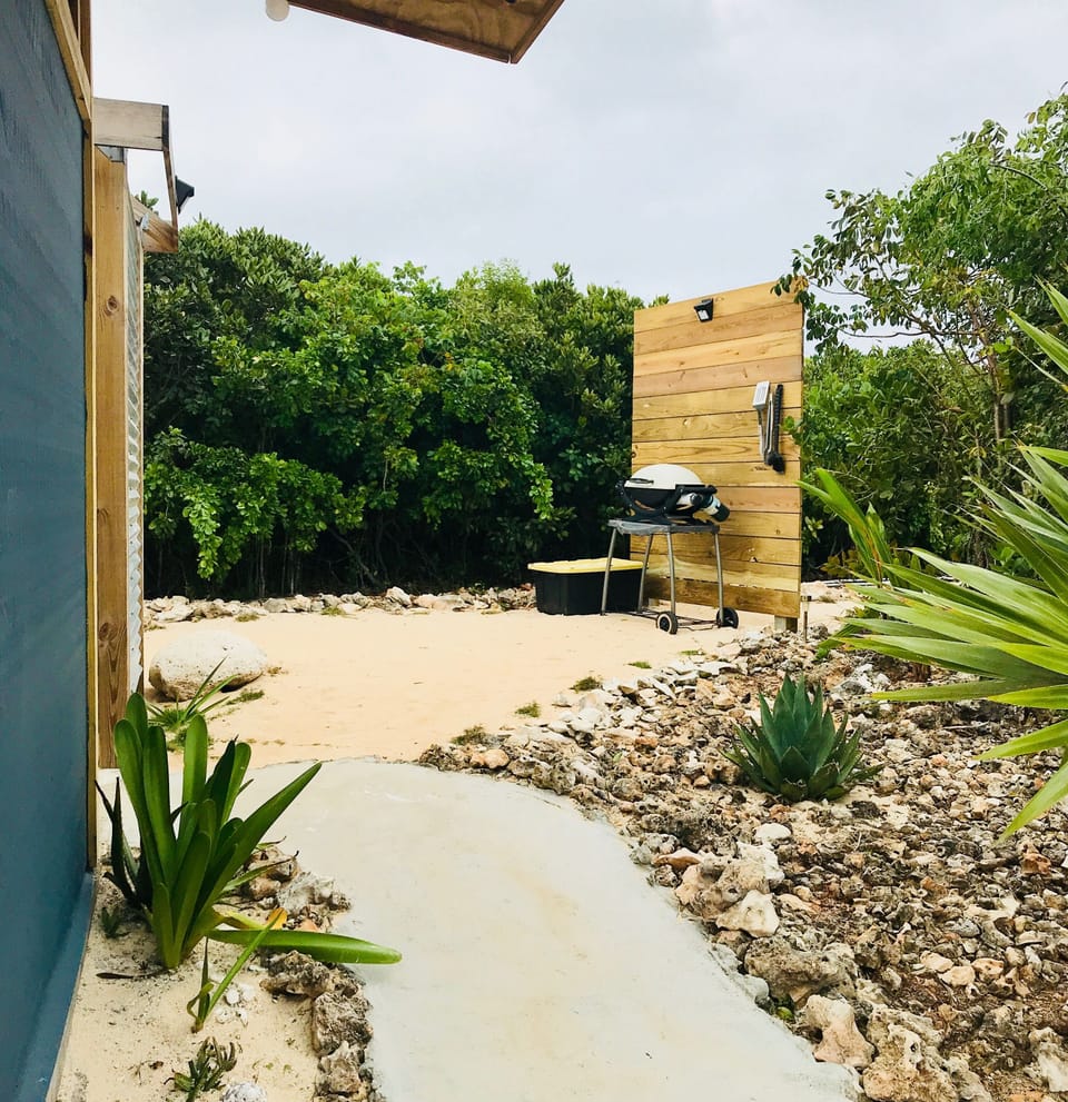 Your private BBQ grill area out back.