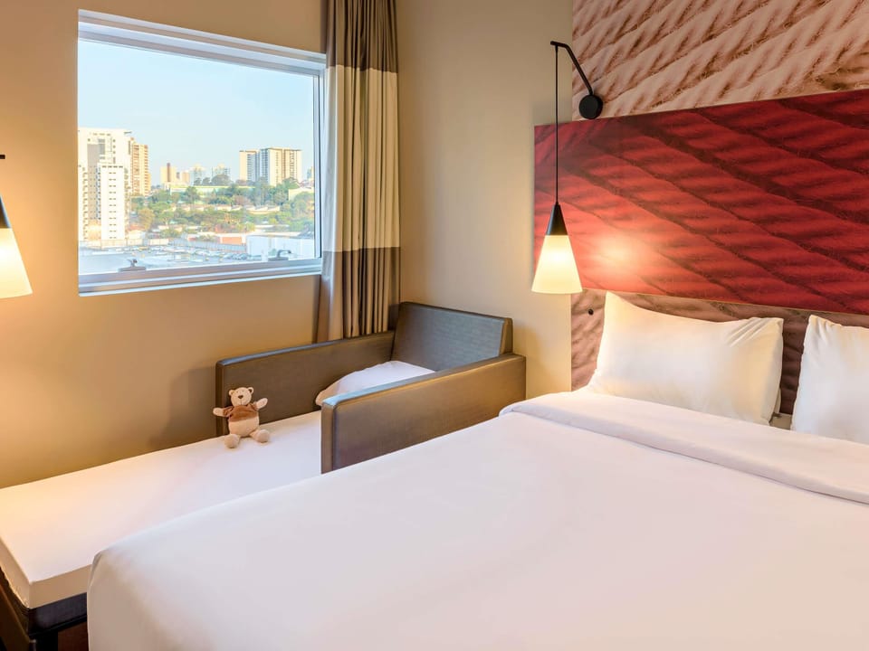 Standard Room, 1 Double Bed with Sofa bed | In-room safe, desk, blackout drapes, soundproofing
