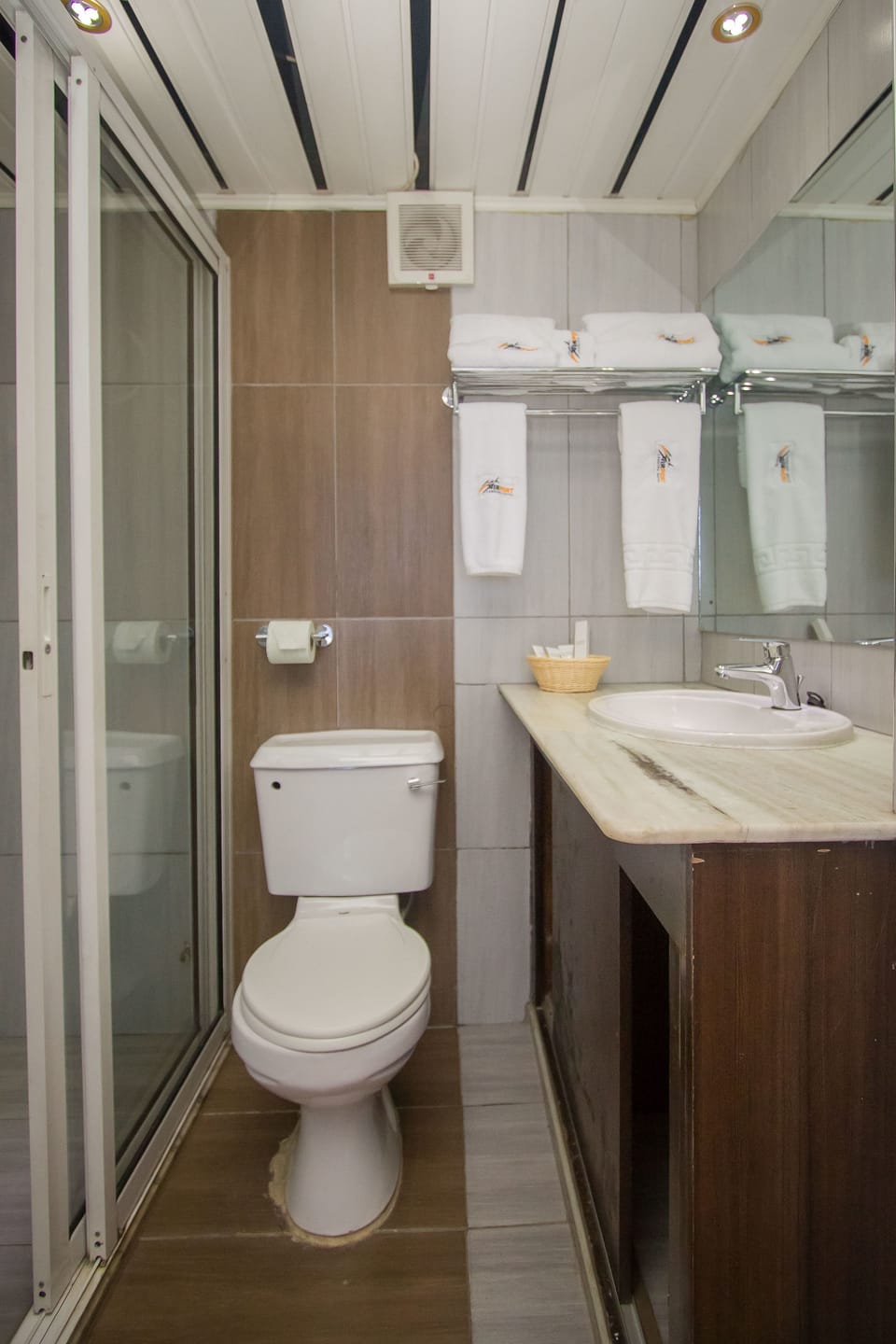 Deluxe Double Room | Bathroom | Shower, rainfall showerhead, free toiletries, slippers