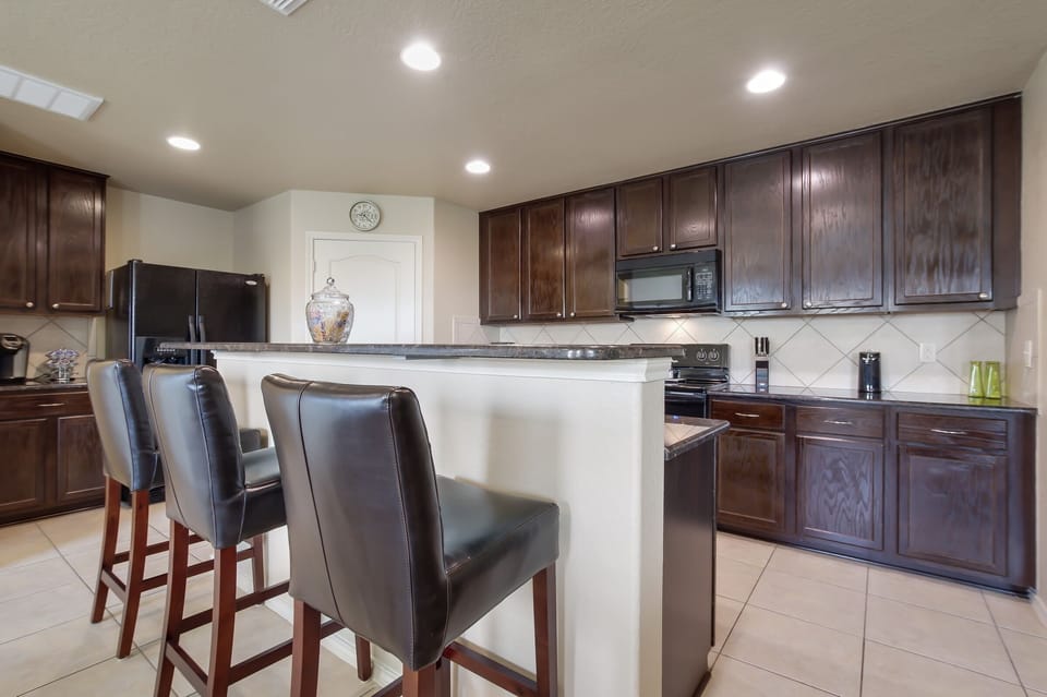 Save lots of money by making your own meals utilizing our fully-stocked kitchen.