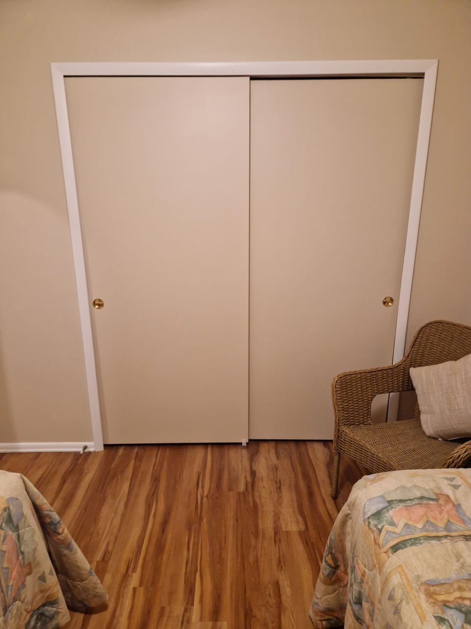 All the bedrooms have large closets, ceiling fans, table and USB charger outlets