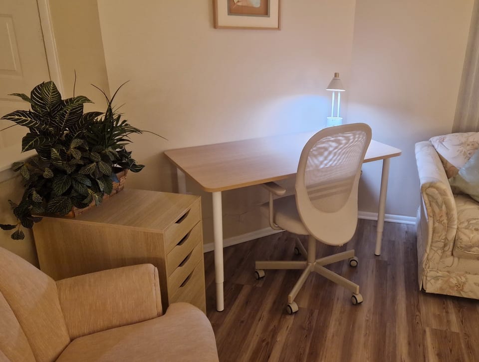 Our work-station for work or play!
