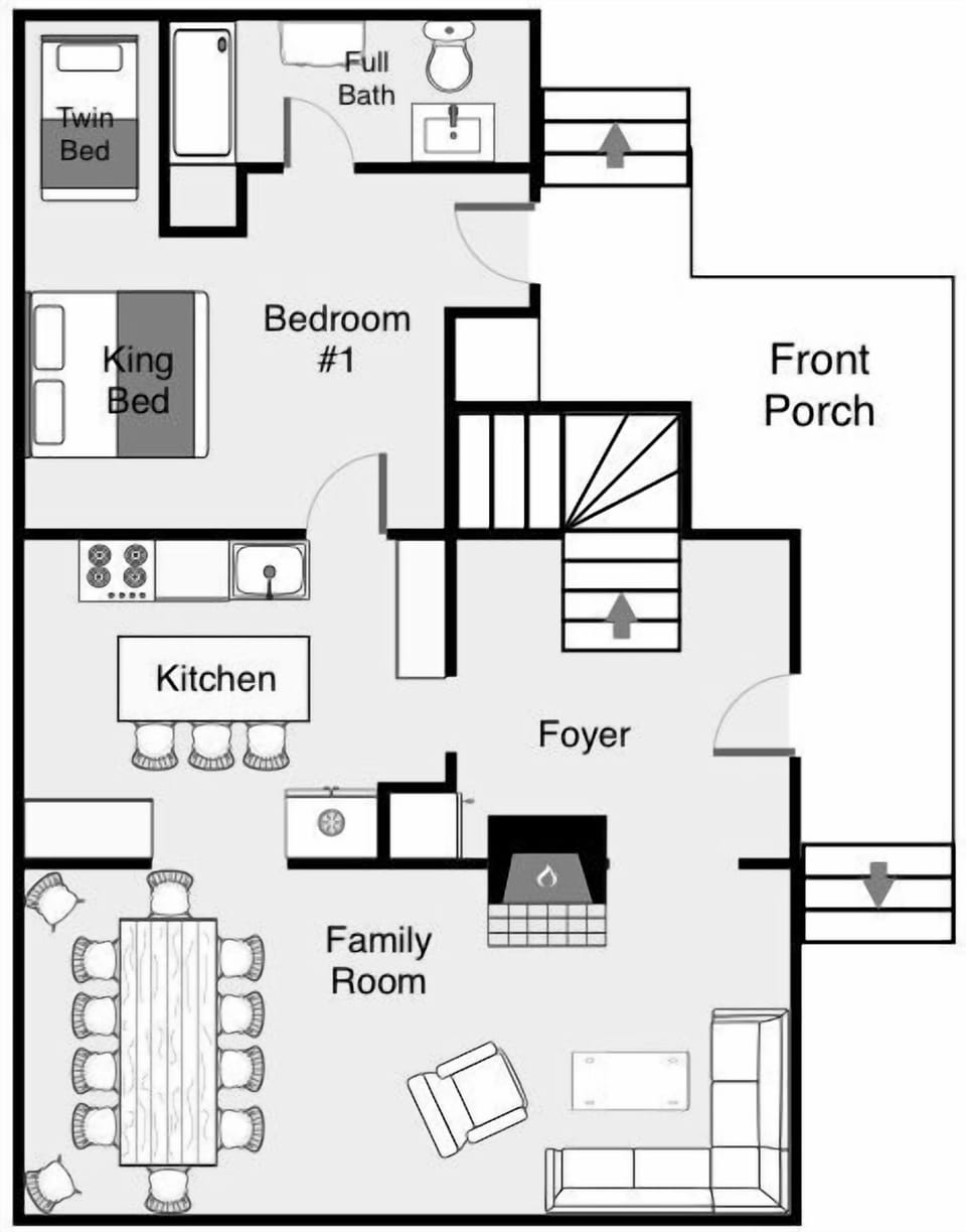 Main house - 1st Floor