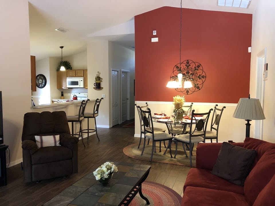 Open concept living space