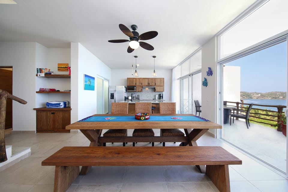 Main Level Living Area and Kitchen