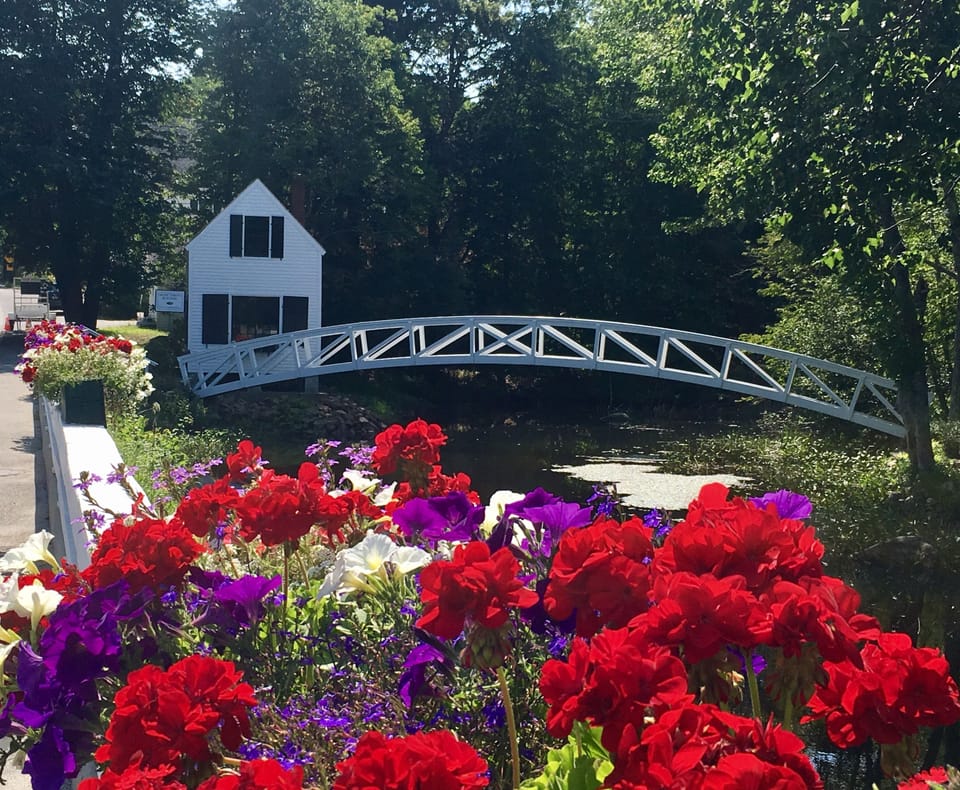 Historic Somesville Bridge in Springtime....5 minutes away.