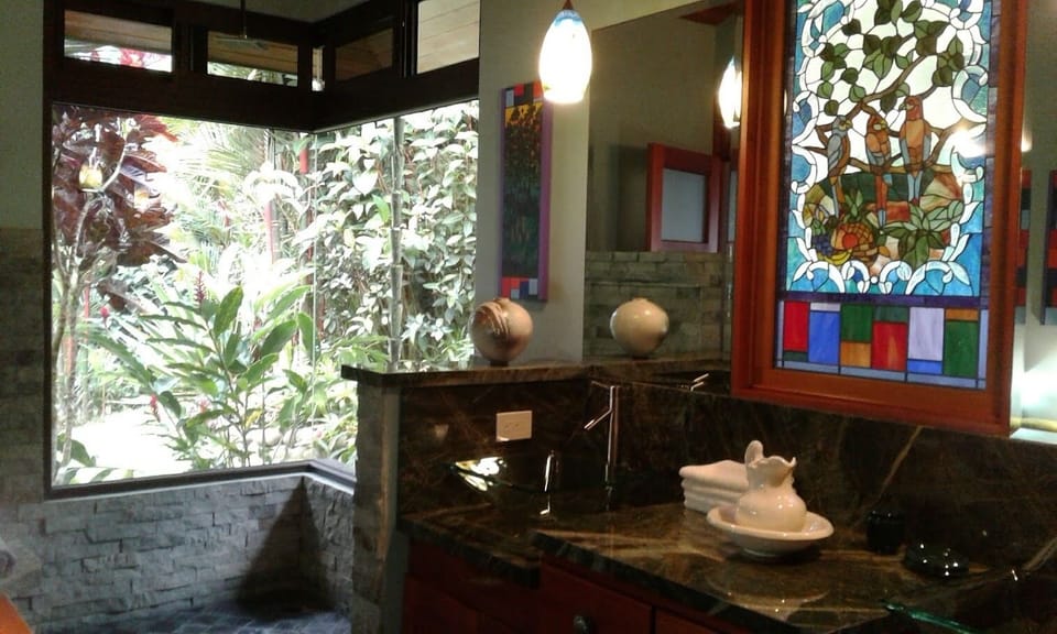 West jungle master bath