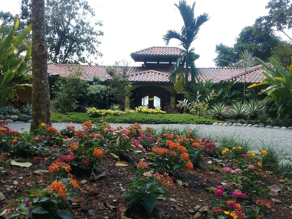 Front of Villa