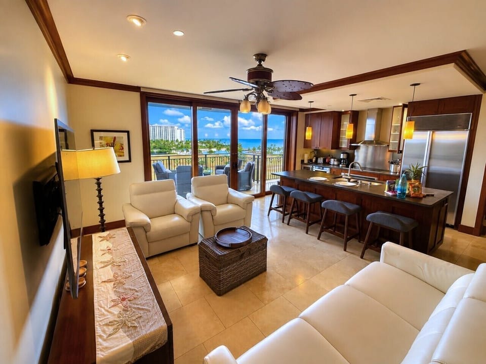 living room off the kitchen