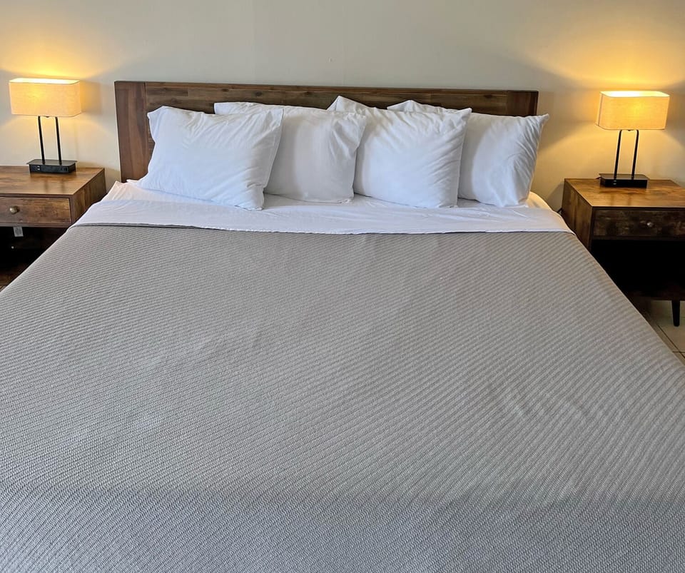 Alarm clocks, bed sheets