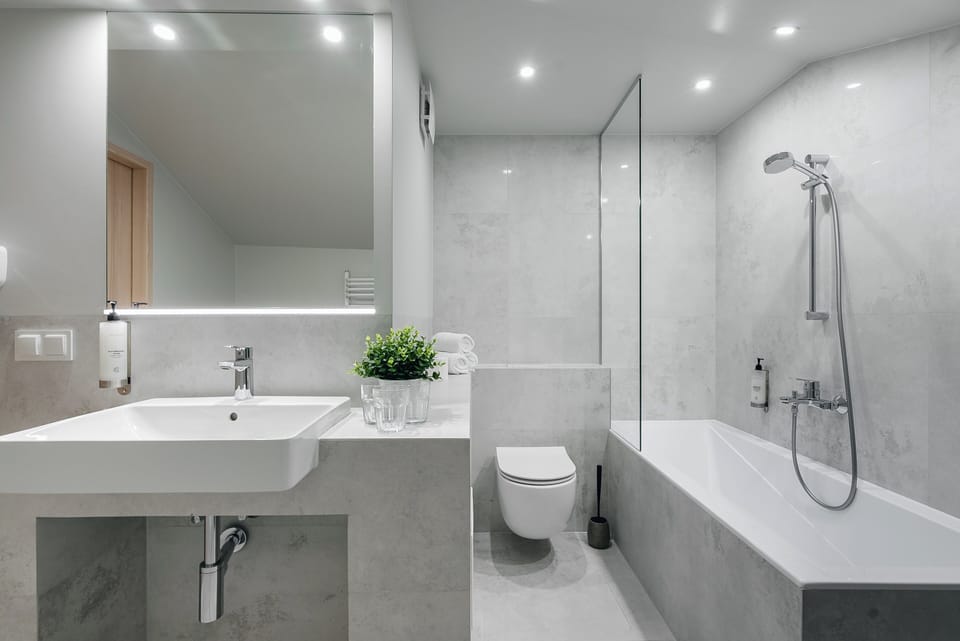 Basic Budget Twin Room | Bathroom | Free toiletries, hair dryer, towels