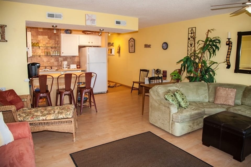Condo, 1 Bedroom | Living area | TV, DVD player