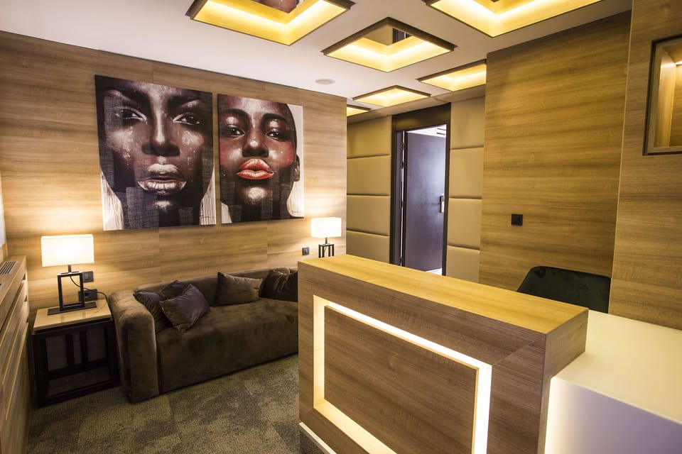 Lobby sitting area