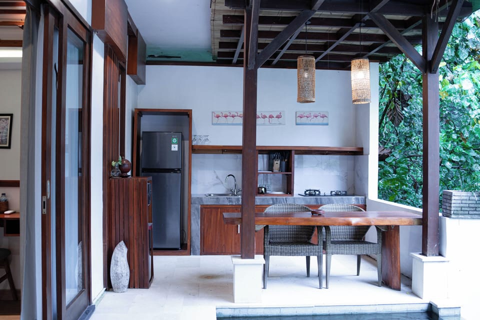 Villa, 1 Bedroom, Private Pool | Private kitchen | Coffee/tea maker, electric kettle
