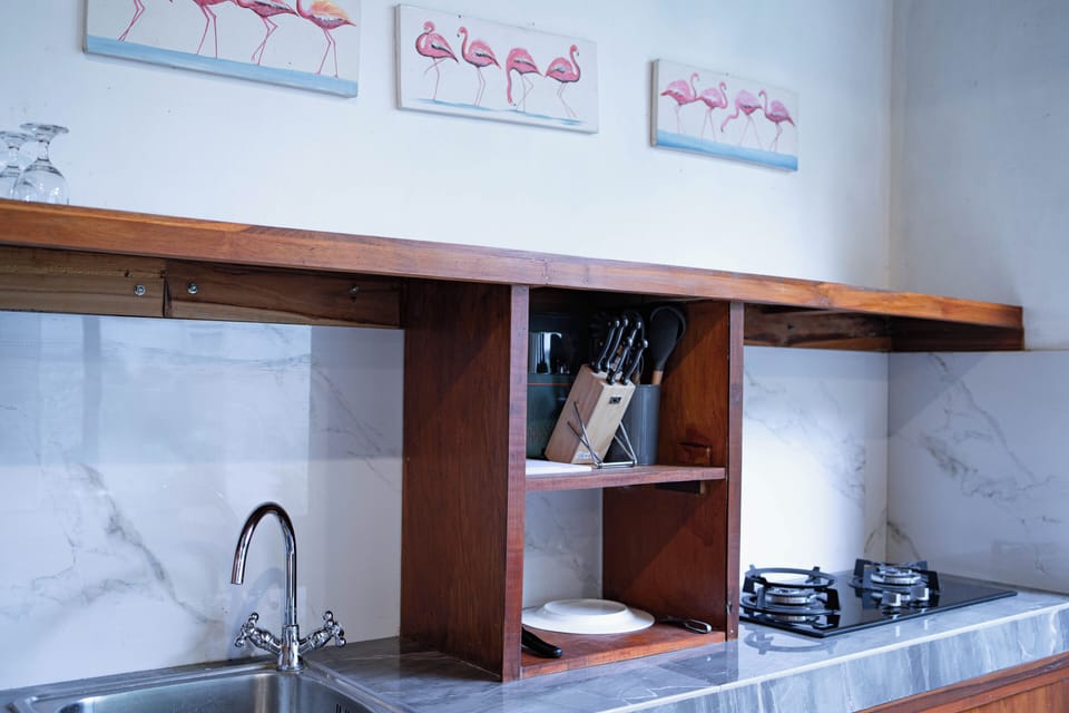 Villa, 1 Bedroom, Private Pool | Private kitchen | Coffee/tea maker, electric kettle