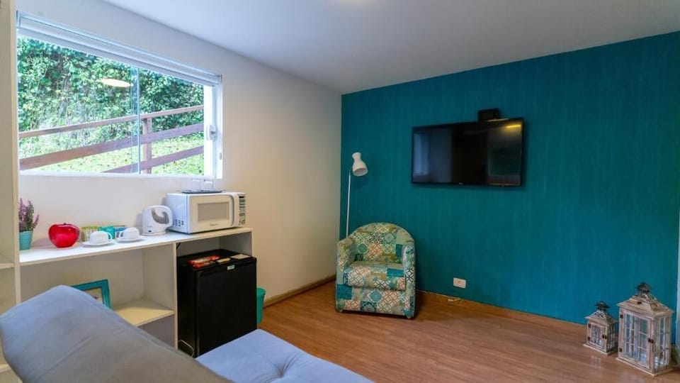 Chalé Master Apple Com Banheira de Hidromassagem Dupla | Hypo-allergenic bedding, minibar, blackout drapes, free WiFi