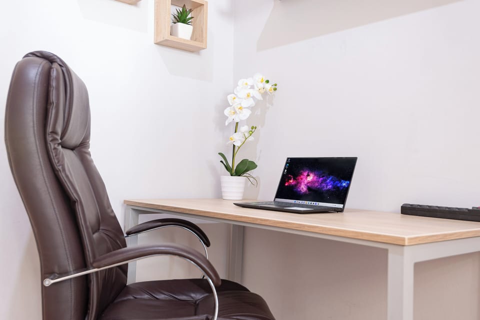 In-room business center
