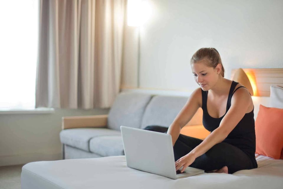 Hypo-allergenic bedding available, desk, laptop workspace