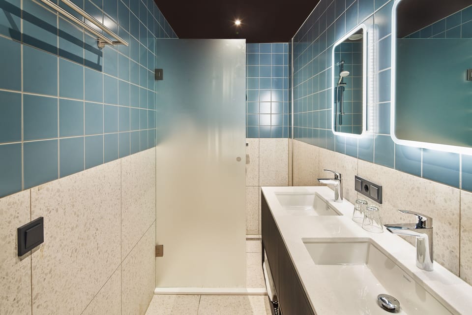 Deluxe Double Room | Bathroom | Shower, free toiletries, hair dryer, towels