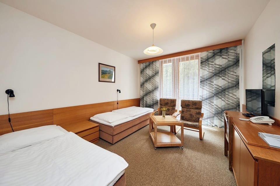 Two-Bedroom Apartment with Spa Package | 2 bedrooms, desk, blackout drapes, free cribs/infant beds