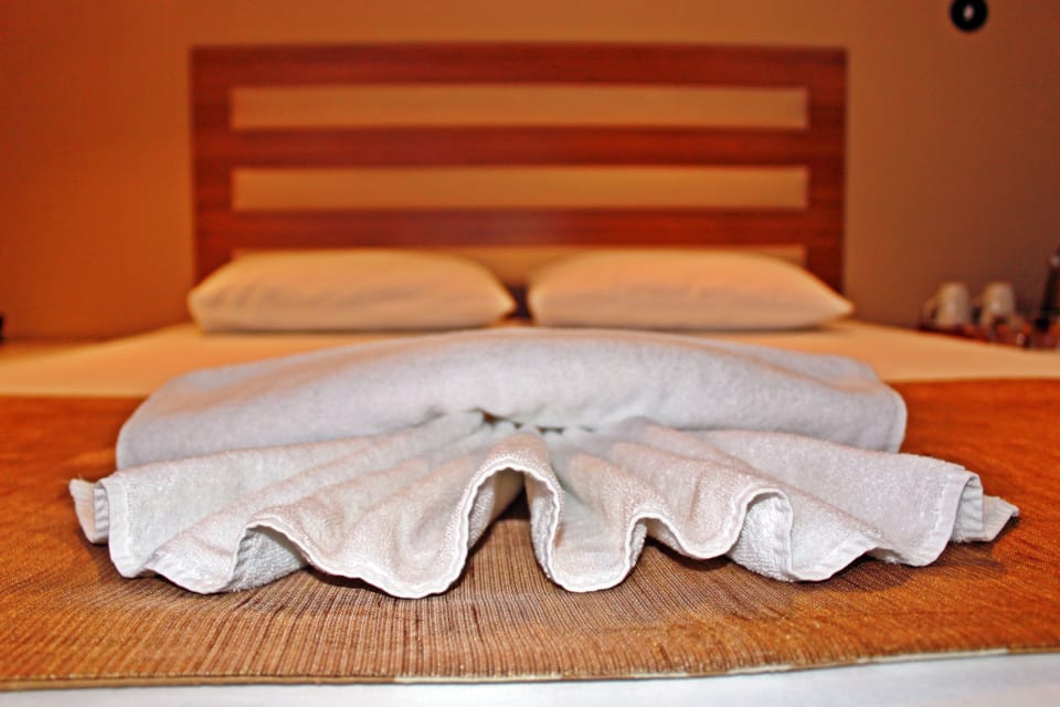 Double Room, 1 Double Bed, Terrace | Egyptian cotton sheets, premium bedding, desk, blackout drapes