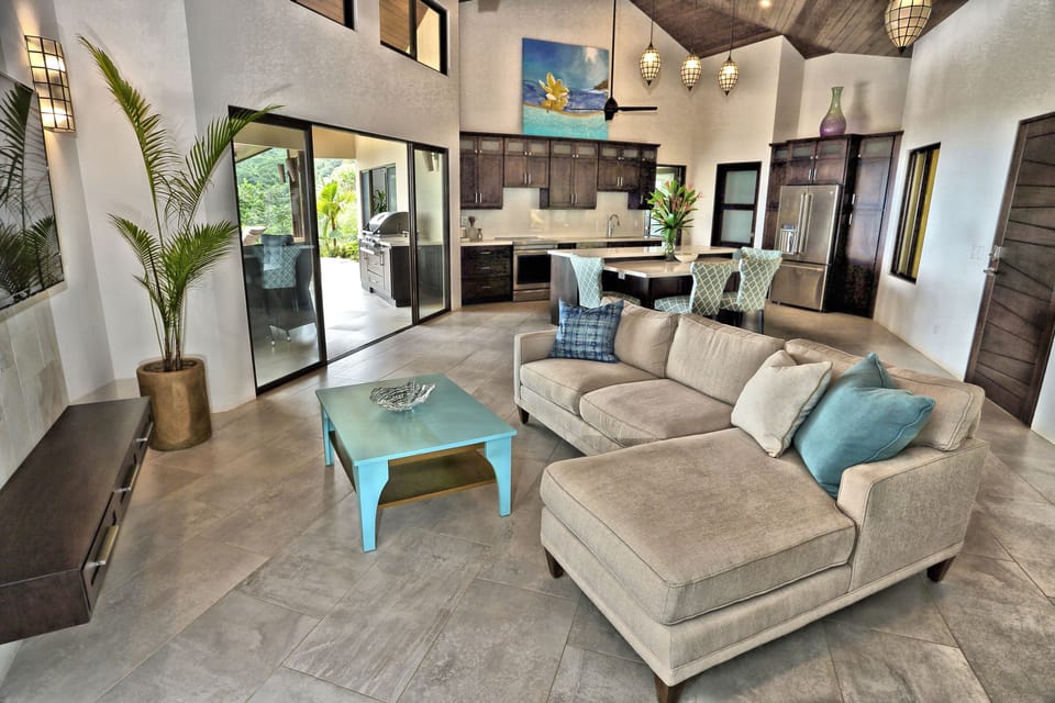Villa, 2 Bedrooms, Private Pool, Ocean View | Private kitchenette | Full-size fridge, microwave, stovetop, coffee/tea maker