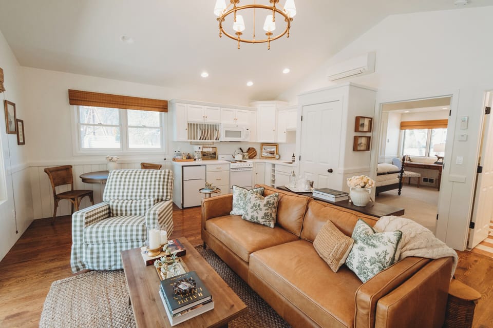 Ralphs Room Cottage | Living area | Flat-screen TV, fireplace