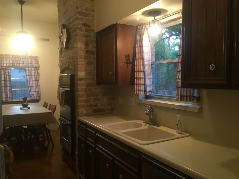 Kitchen with double oven if you feel like cooking