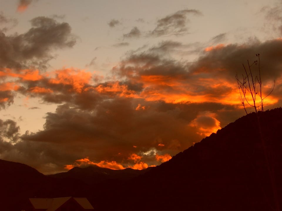 Magical sunsets enjoyed from front porch or back deck of MM!
