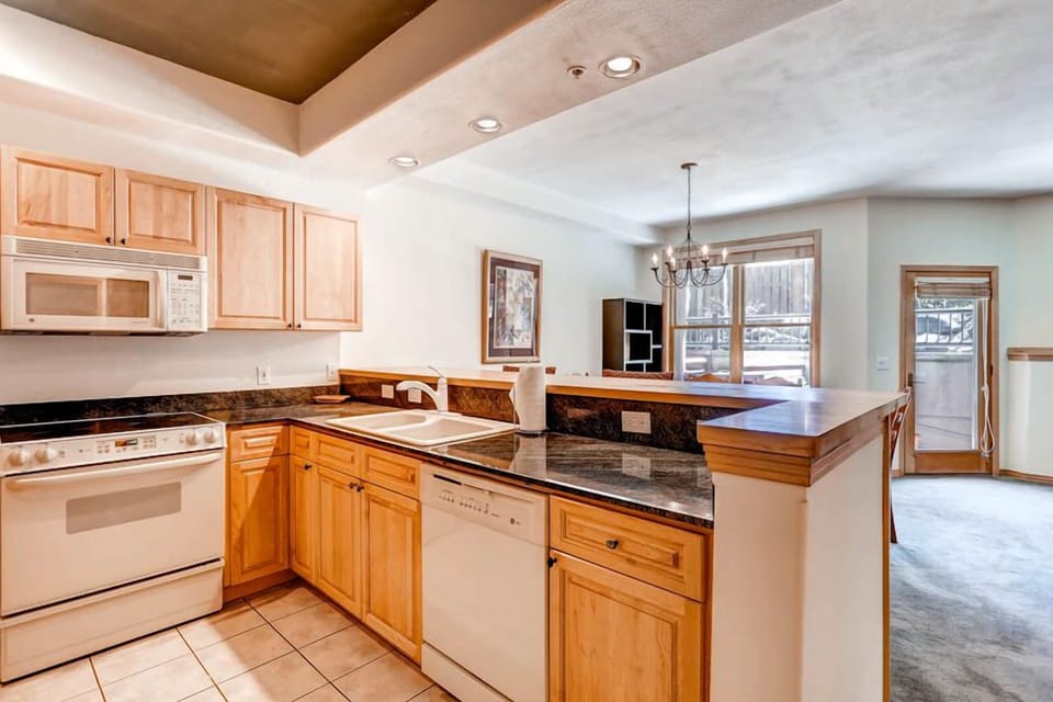 Kitchen area.