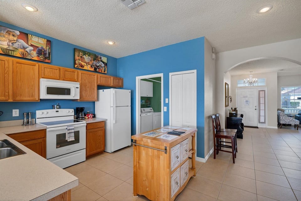 Kitchen area / Laundry room and Pantry