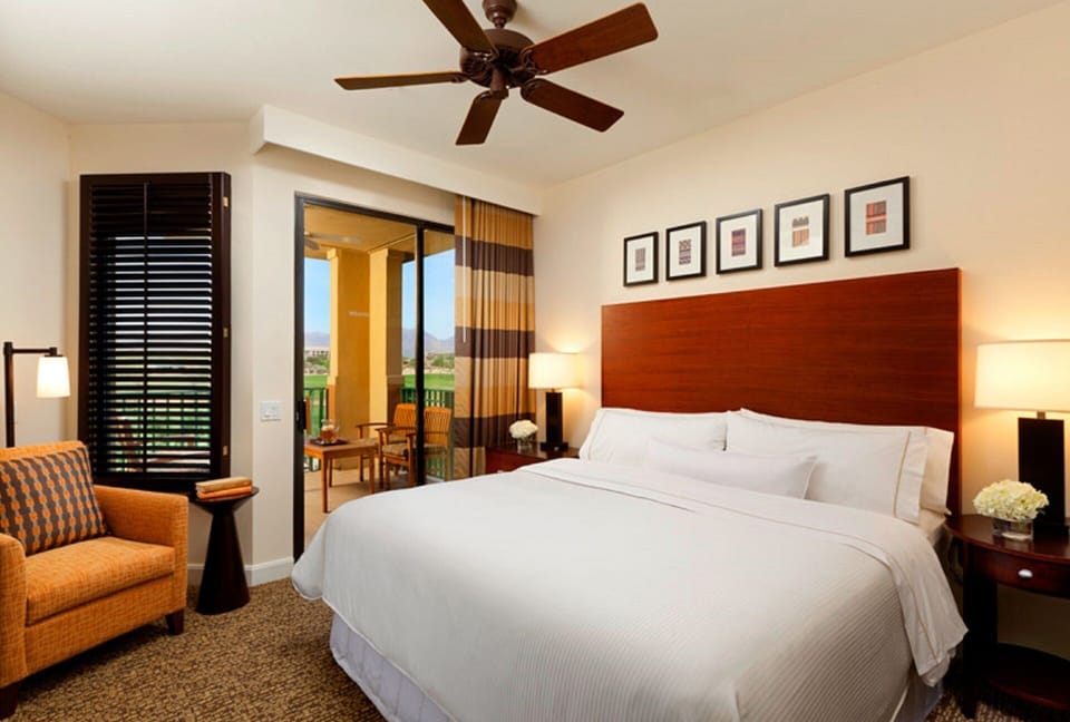 Bedroom with King Bed (Furnishings may vary)