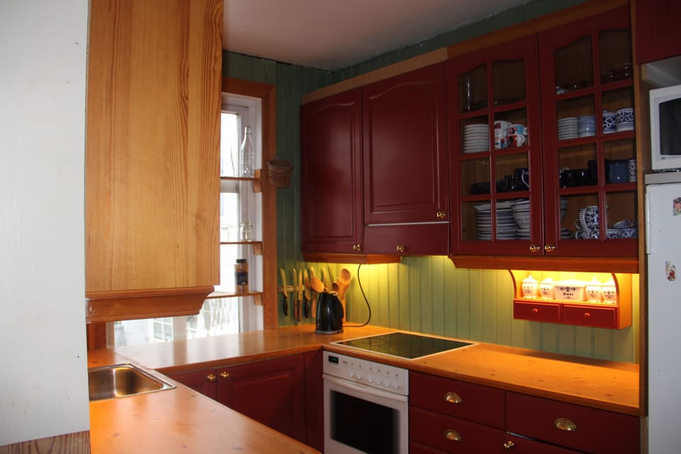 Deluxe House, 3 Bedrooms, City View | Private kitchen | Coffee/tea maker, fridge, microwave, oven
