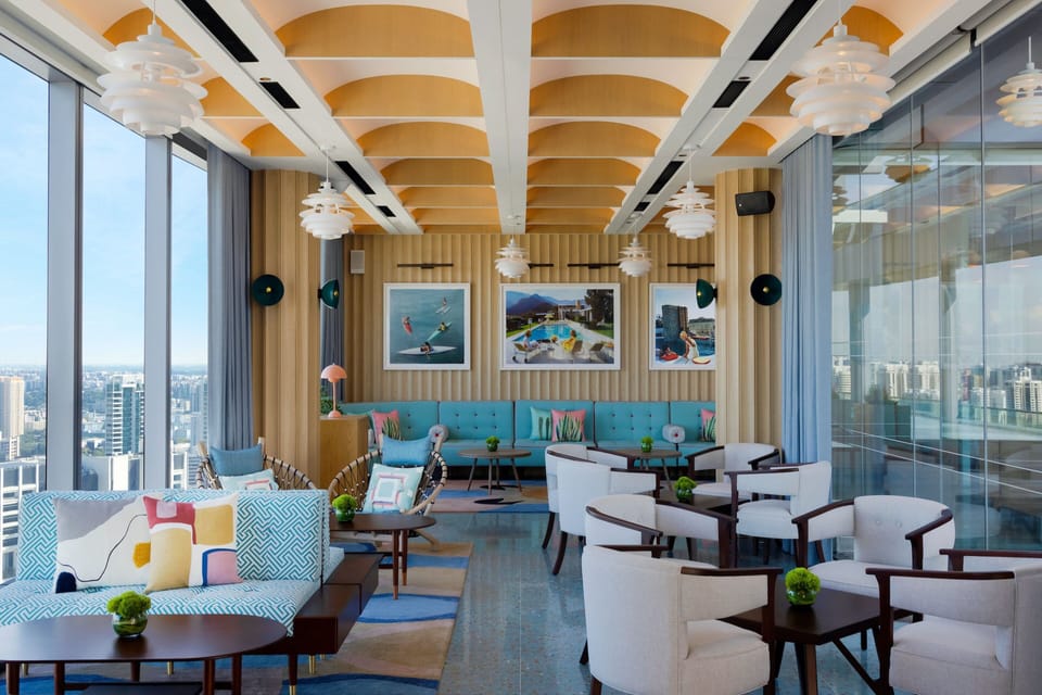Rooftop bar