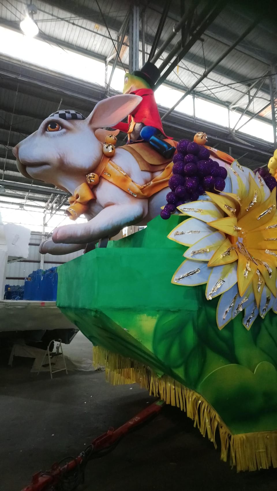 Take a visit to Mardi Gras World and see some of the fantastic floats at anytime
