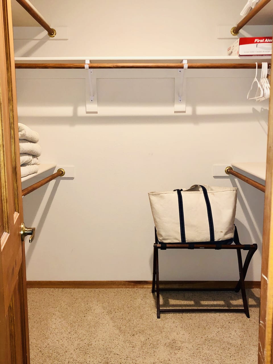 Two Walk-In Closets