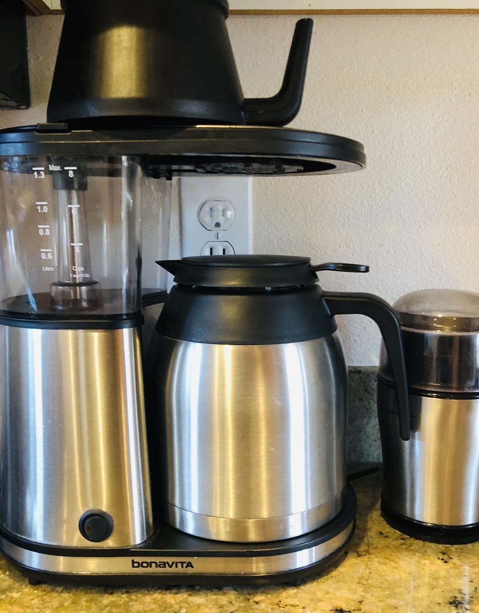 Drip Coffee Maker and Bean Grinder