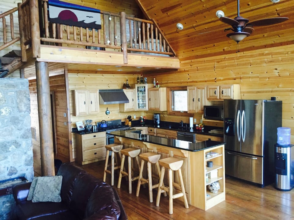 Kitchen area is part of the Great Room.