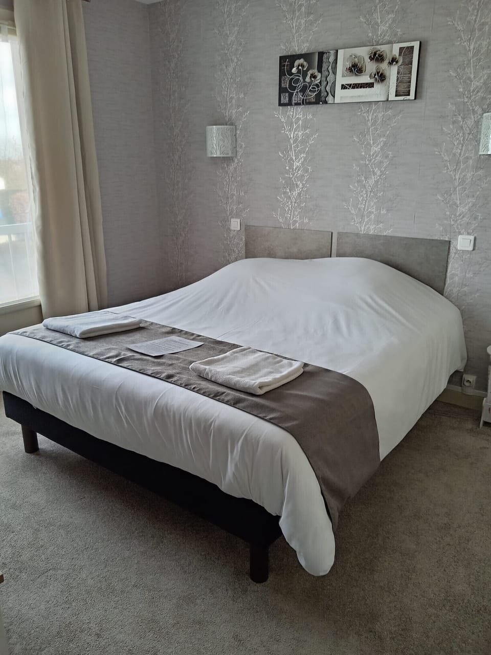 Double Room, 1 Queen Bed | Desk, laptop workspace, iron/ironing board, free cribs/infant beds