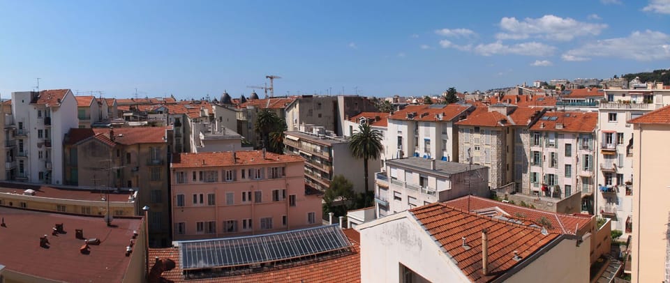 Panoramic view from the terrace while you toast to la bella Nissa!