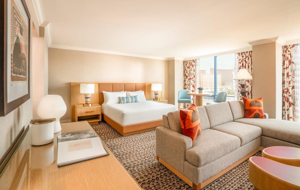 Premium bedding, pillowtop beds, in-room safe, desk