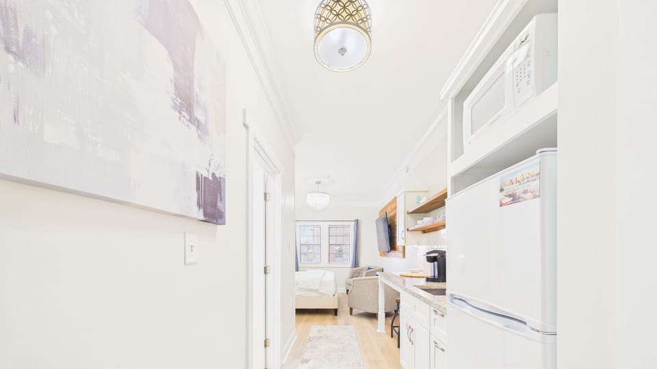 Entry-way to studio